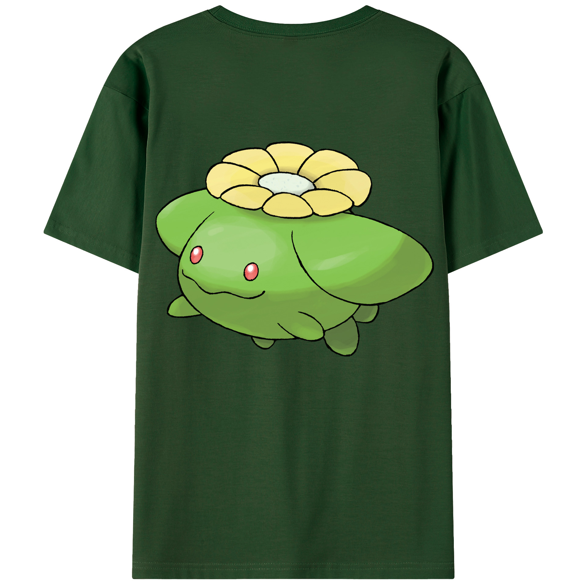（画像用） ポケットモンスター Pokémon 綿100％半袖Tシャツ（背面プリント）